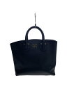 【中古】YOUNG & OLSEN◆トートバッグ/レザー/BLK【バッグ】