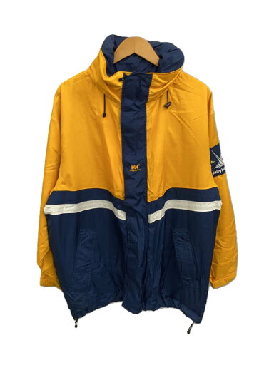 【中古】HELLY HANSEN◆ナイロンジャケット/L/イエロー【メンズウェア】 【中古】HELLY HANSEN◆ナイロンジャケット/L/イエロー【メンズウェア】