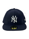 【中古】NEW ERA◆キャップ/7 3/8/ポリエステル/NVY/メンズ【服飾雑貨他】(4)