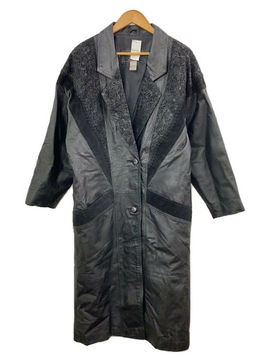 【中古】Marco Morani /コート/S/レザー/BLK【メンズウェア】 【中古】Marco Morani /コート/S/レザー/BLK【メンズウェア】
