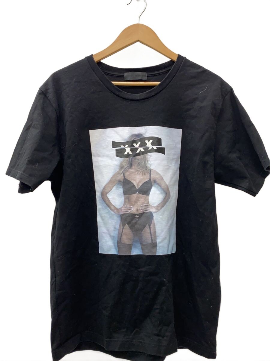 【中古】GOD SELECTION XXX◆Tシャツ/L/コットン/BLK/+81-3-6438-9170【メンズウェア】