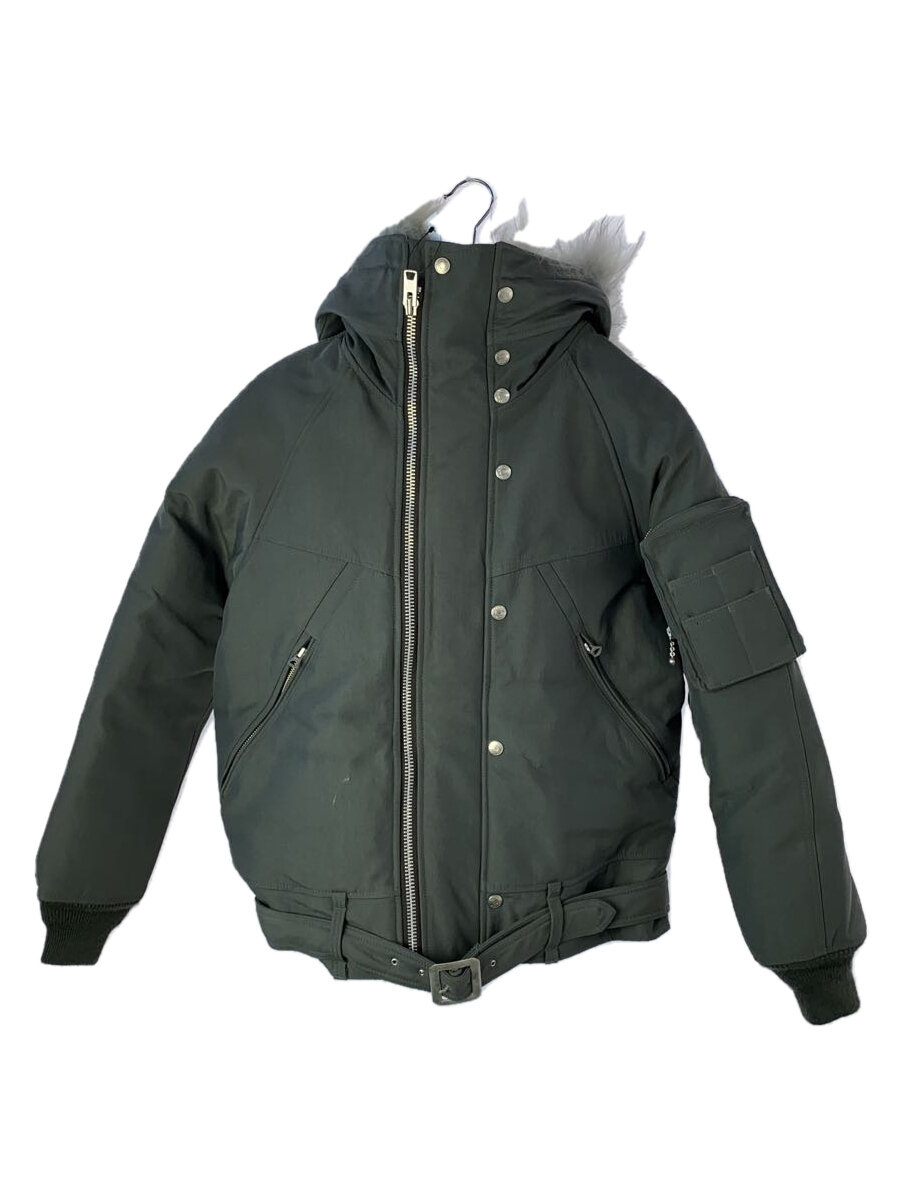 【中古】Schott◆フライトジャケット/L/ナイロン/KHK/3192001/N-2B【メンズウェア】