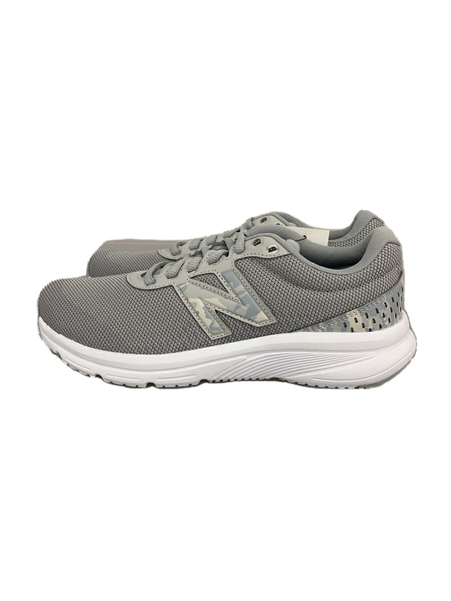 【中古】NEW BALANCE◆ローカットスニーカー/26cm/GRY/M411GC2【シューズ】