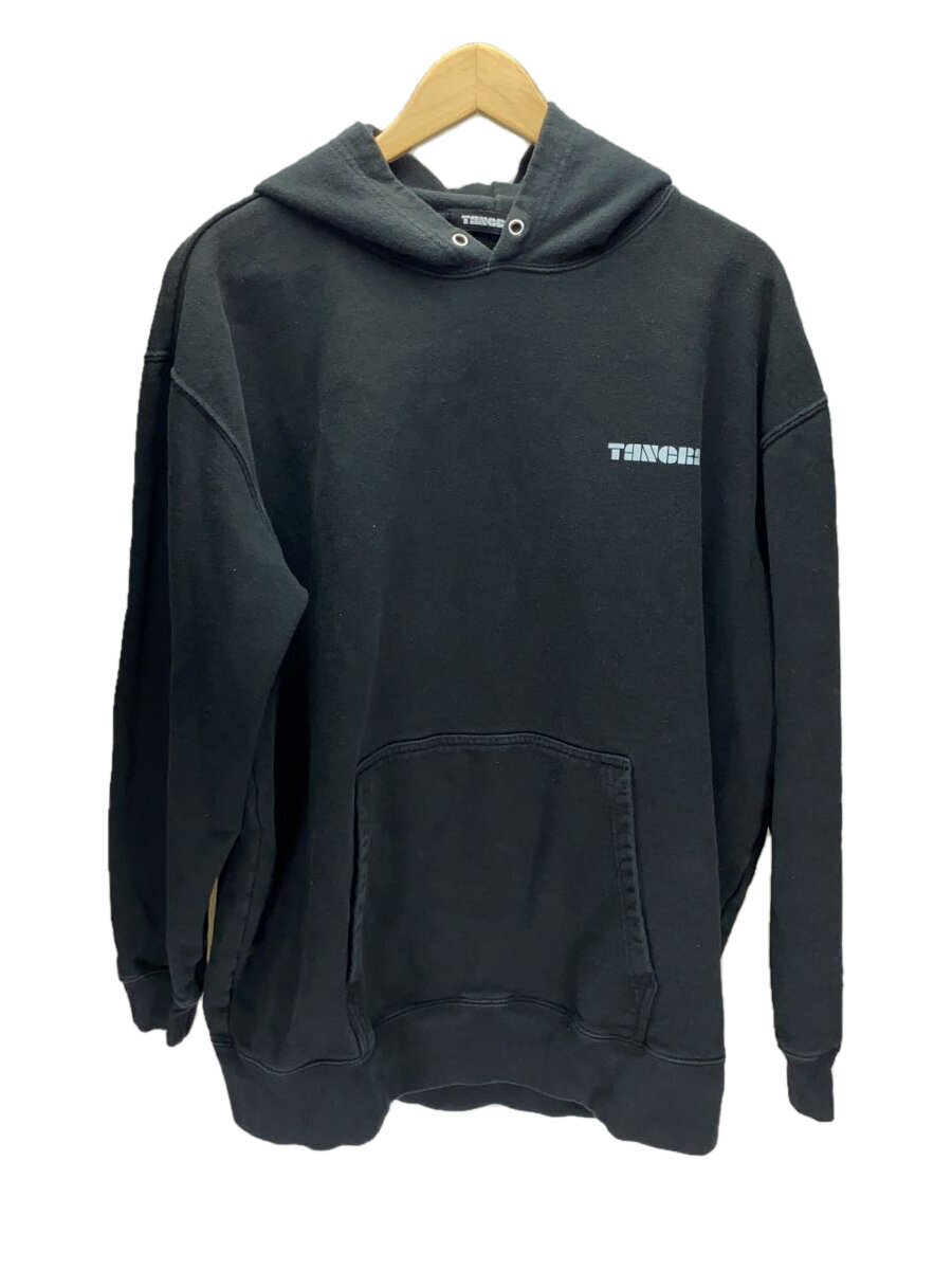 Tangram/BASIC LOGO HOODIE BLACK/XL/コットン/BLK/プリント/TGA-MF16//