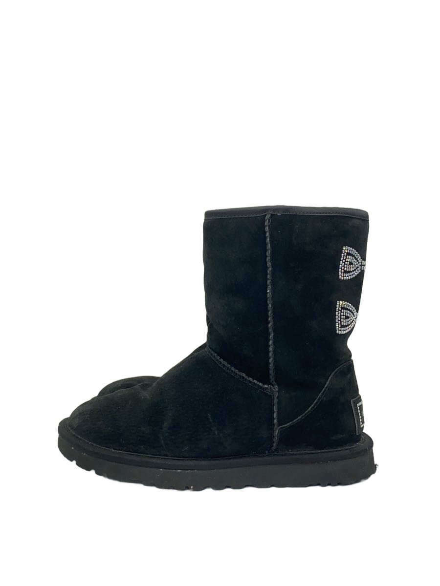 【中古】UGG australia◆ブーツ/22cm/BLK/スウェード/1006698【シューズ】