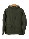 【中古】patagonia◆ジャケット/XL/ナイロン/KHK/無地/68460/BOYS INFURNO JACKET【キッズ】