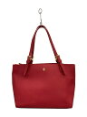 【中古】TORY BURCH◆トートバッグ/レザー/RED/HPK069【バッグ】