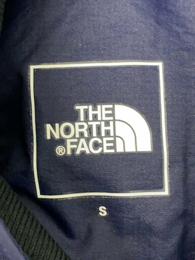 【中古】THE NORTH FACE◆REVERSIBLE TECH AIR HOODIE_リバーシブルテックエアフーディ/S/ナイロン/NVY/無【メンズウェア】