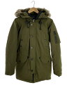 【中古】Levi’s◆DOWN DAVIDSON PARKA/ダウンコート/S/--/GRN//【メンズウェア】