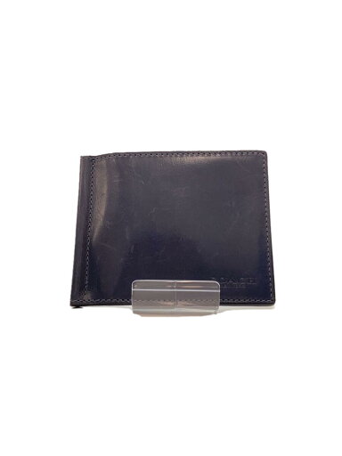 【中古】COACH◆コーチ/2つ折り財布/ネイビー/無地/メンズ/water buffalo/ボックスド【服飾雑貨他】 【中古】COACH◆コーチ/2つ折り財布/ネイビー/無地/メンズ/water buffalo/ボックスド【服飾雑貨他】