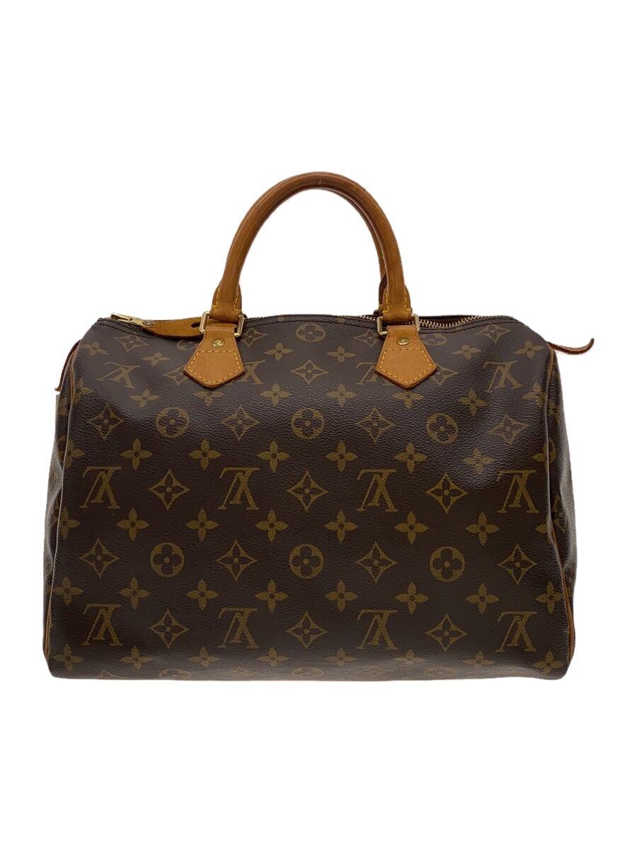 Boston Bags - 【中古】LOUIS VUITTON◆2)スピーディ30_モノグラム・キャンバス_BRW/PVC/BRW【バッグ】