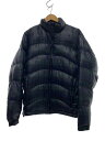 【中古】THE NORTH FACE◆ダウンジャケット/L/ナイロン/GRN/チェック/ND1800 ...