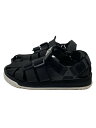 【中古】SHAKA◆サンダル/--/BLK【シューズ】