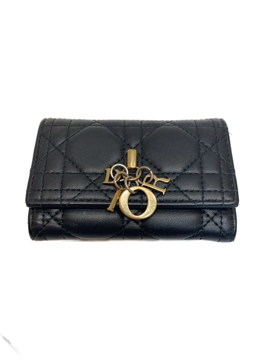 【中古】Christian Dior◆miss Dior/4連キーケース/カナージュ/ラムスキン/羊革/S0983ONMJ/【服飾雑貨他】
