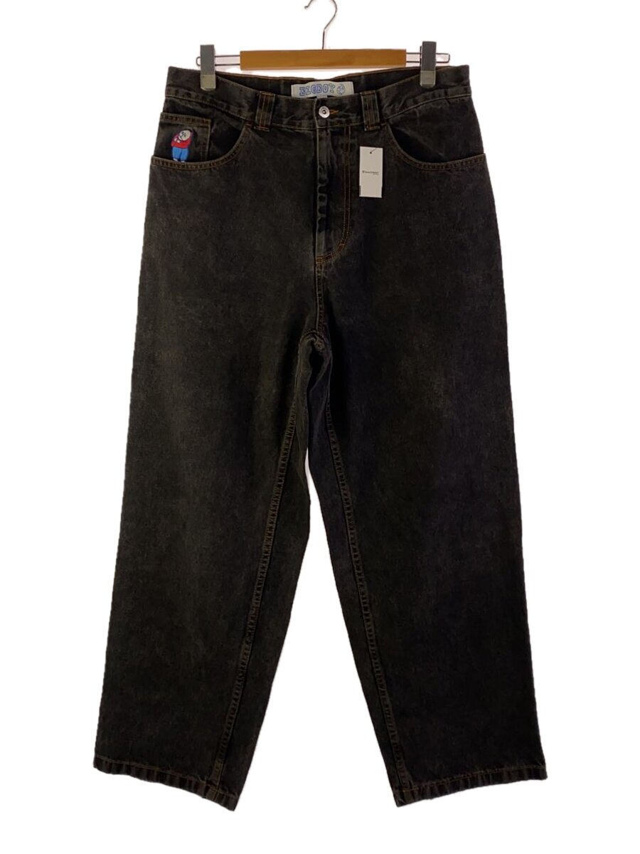 【中古】POLAR SKATE CO.◆ボトム/M/デニム/BLK/PSC-SP23-BIGBOY-JEAN【メンズウェア】