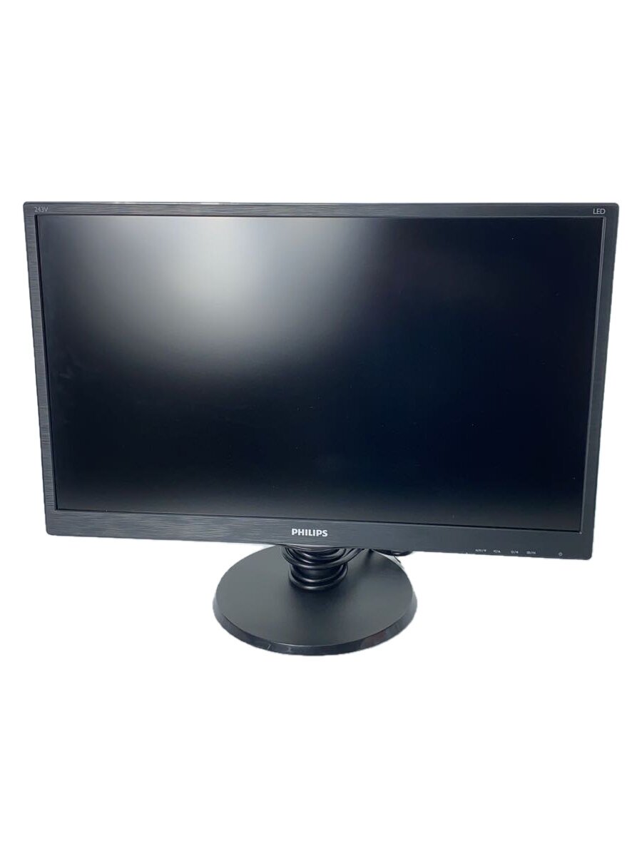 【中古】PHILIPS◆液晶モニター [23.6インチ BLK]【パソコン】
