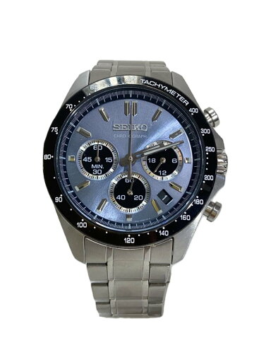 【中古】SEIKO◆クォーツ腕時計/アナログ/ステンレス/BLU/SLV/8T63-00D0//【服飾雑貨他】 【中古】SEIKO◆クォーツ腕時計/アナログ/ステンレス/BLU/SLV/8T63-00D0//【服飾雑貨他】