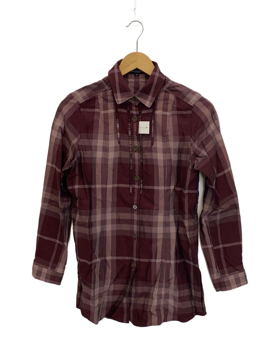 中古 BURBERRY LONDON フリル長袖シャツ 38 コットン BRD チェック FE015-077-18 レディースウ jumblestore-38659018 2nd STREET 楽天市場店 パッケージ画像