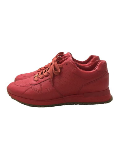 【中古】LOUIS VUITTON◆ローカットスニーカー/UK7.5/RED/レザー/FD0137//【シューズ】 【中古】LOUIS VUITTON◆ローカットスニーカー/UK7.5/RED/レザー/FD0137//【シューズ】