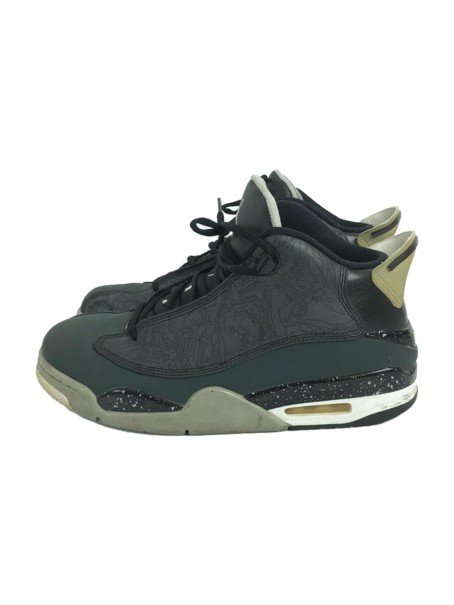 【中古】NIKE◆AIR JORDAN DUB-ZERO/エアジョーダンダブゼロ/ブラック/311046-004/28.5cm【シューズ】