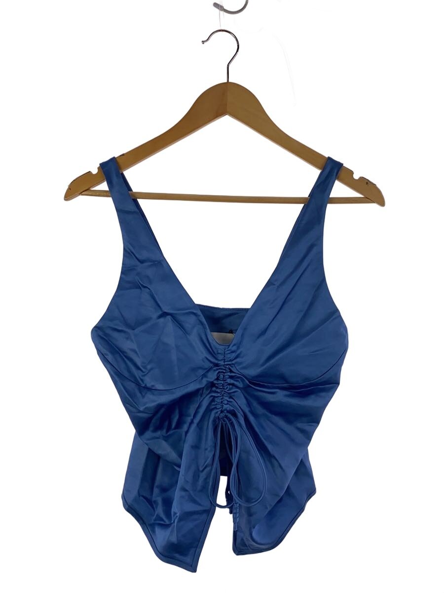 【中古】nanushka◆Klara Ruched Front Satin 