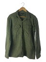 【中古】Engineered Garments◆Classic Shirt — Gunclub Check Twill/長袖シャツ/S/コットン/カーキ/チェック【メンズウェア】