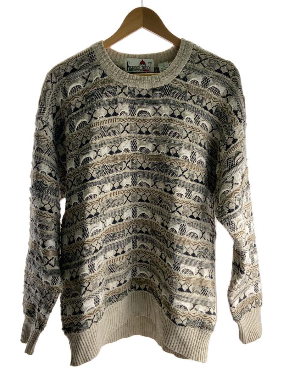 【中古】florence tricot/ニット・セーター(厚手)/M/コットン【メンズウェア】