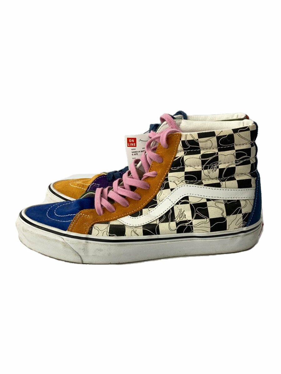 【中古】VANS◆ハイカットスニーカー/30cm/マルチカラー【シューズ】