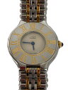 【中古】Cartier◆マスト21/クォーツ腕時計/アナログ/シルバー【服飾雑貨他】(2)