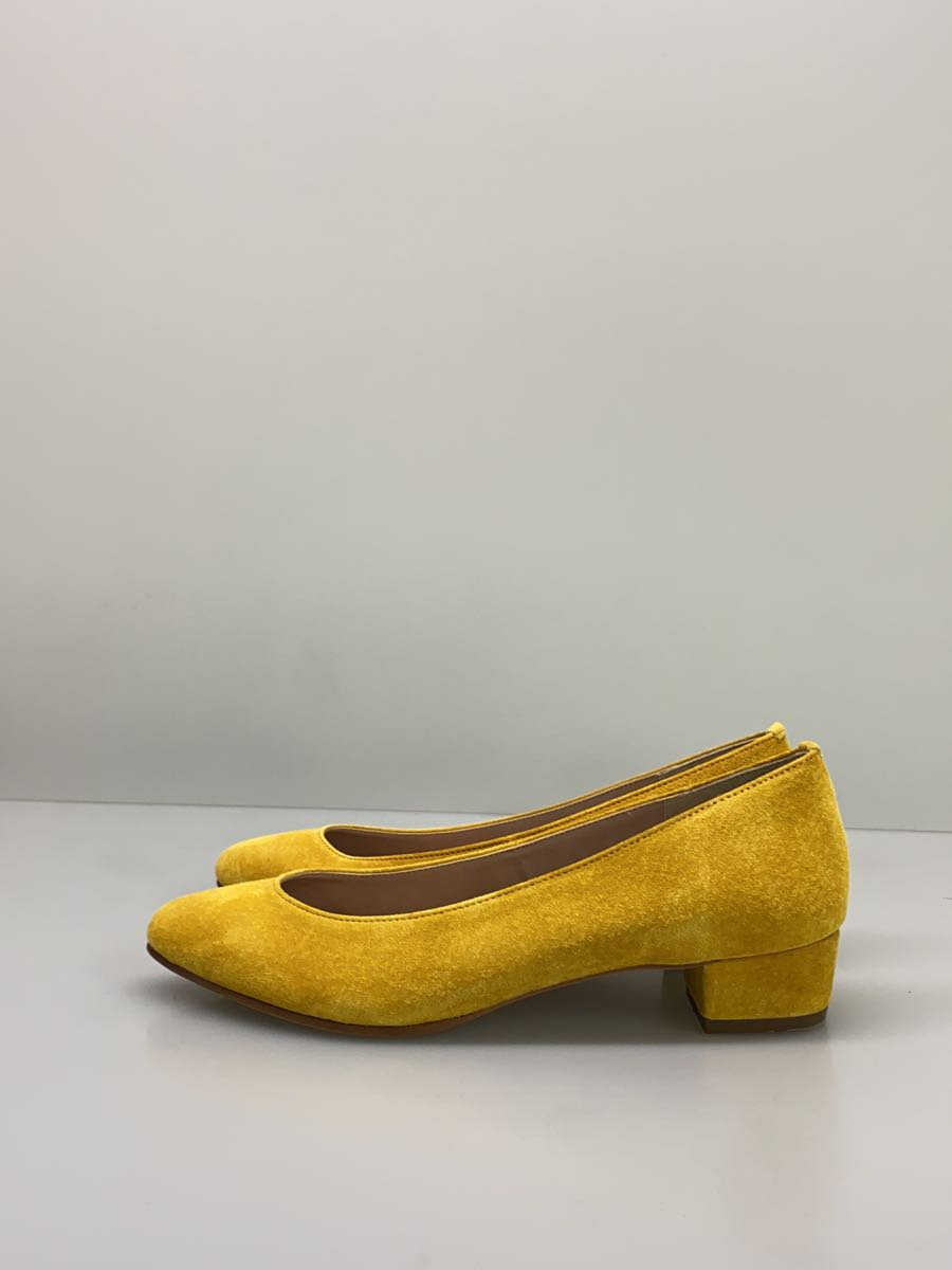 【中古】barballe/フラットパンプス/36/YLW/スウェード【シューズ】