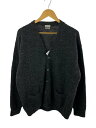 【中古】Steven Alan◆SHET SHAGY CARDIGAN/カーディガン/L/ウール/グレー/8128-136-0088//【メンズウェア】