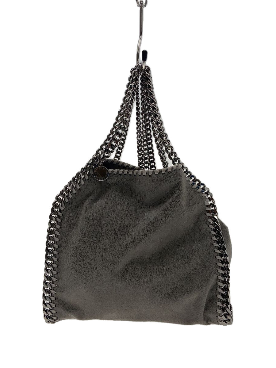 【中古】STELLAMcCARTNEY◆MINI TOTE FALABELLA/ショルダーバッグ/レザー/GRY/371223 W9132【バッグ】
