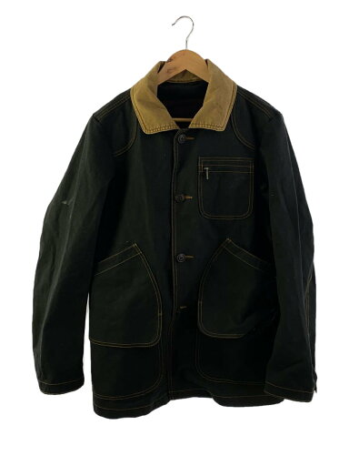 【中古】L.L.Bean◆カバーオール/S/コットン/BLK【メンズウェア】 【中古】L.L.Bean◆カバーオール/S/コットン/BLK【メンズウェア】