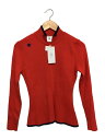 【中古】DESCENTE◆スポーツウェアー/L(レディース)/RED/DGWQJL01/ゴルフウェア//【スポーツ】(4)