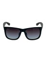 【中古】Ray-Ban◆サングラス/ウェリントン/BLK/GRY/メン...(4)