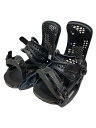 【中古】BURTON◆GENESIS X EST/スノーボードバインディング/M/BLK【スポーツ】