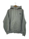 【中古】Keboz◆パーカー/L/コットン/グレー【メンズウェア】(4)