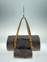 【中古】LOUIS VUITTON◆1)パピヨン30_モノグラム・キャンバス/PVC/BRW/総柄【バッグ】