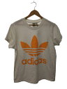 【中古】adidas◆Tシャツ/L/コットン/WHT/0DY001【メンズウェア】