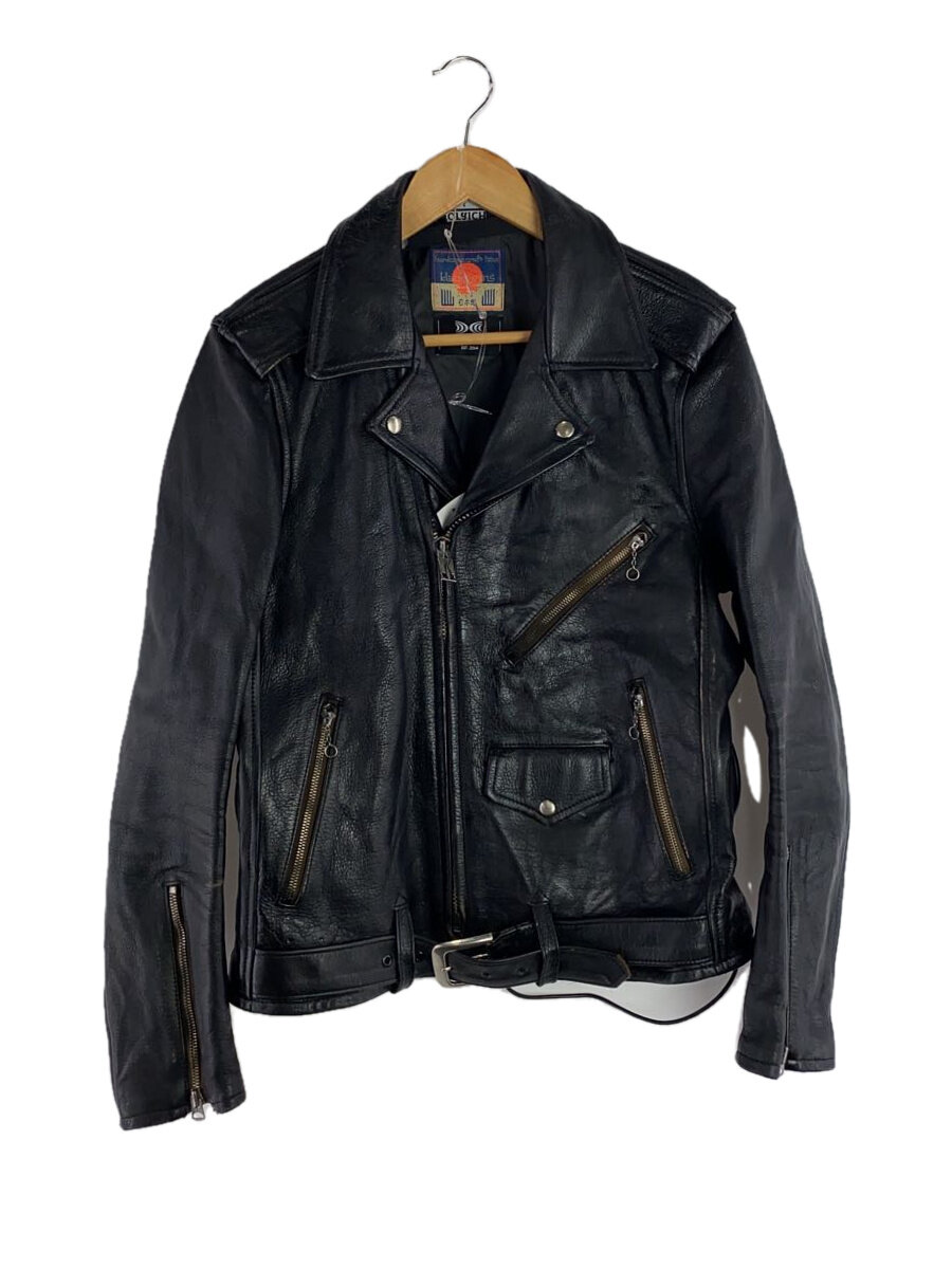 楽天2nd STREET 楽天市場店【中古】Blackmeans◆ダブルライダースジャケット/4/牛革/50’s Style Leather jacket with//【メンズウェア】