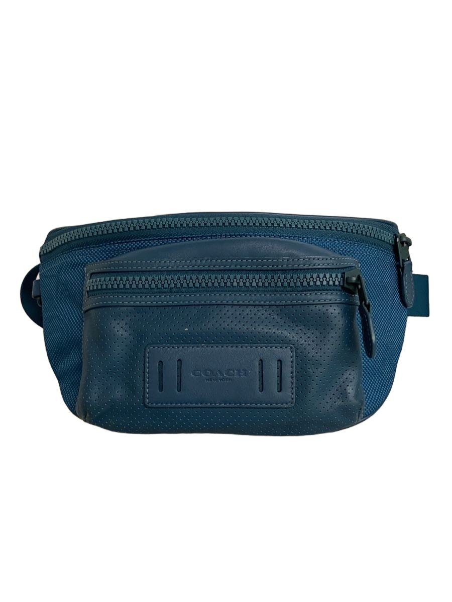 【中古】COACH◆ウエストバッグ/--/GRN/1960【バッグ】