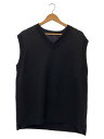 【中古】SOPHNET.◆ニットベスト(薄手)/S/コットン/BLK/SOPH-240063//【メンズウェア】