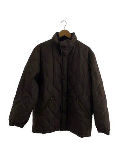 【中古】NAUTICA◆ダウンジャケット/M/ポリエステル/BRW/無地【メンズウェア】 【中古】NAUTICA◆ダウンジャケット/M/ポリエステル/BRW/無地【メンズウェア】