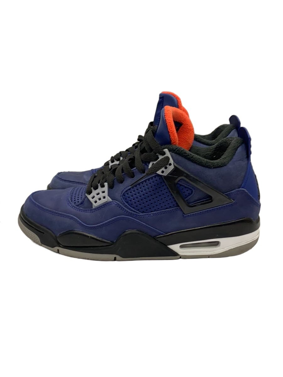 NIKE◆AIR JORDAN 4 RETRO WNTR/エアエアジョーダン 4 レトロ/ブルー/CQ9597-401/27//