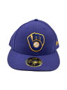 【中古】NEW ERA◆キャップ/7 5/8/ポリエステル/NVY/メンズ【服飾雑貨他】(4)