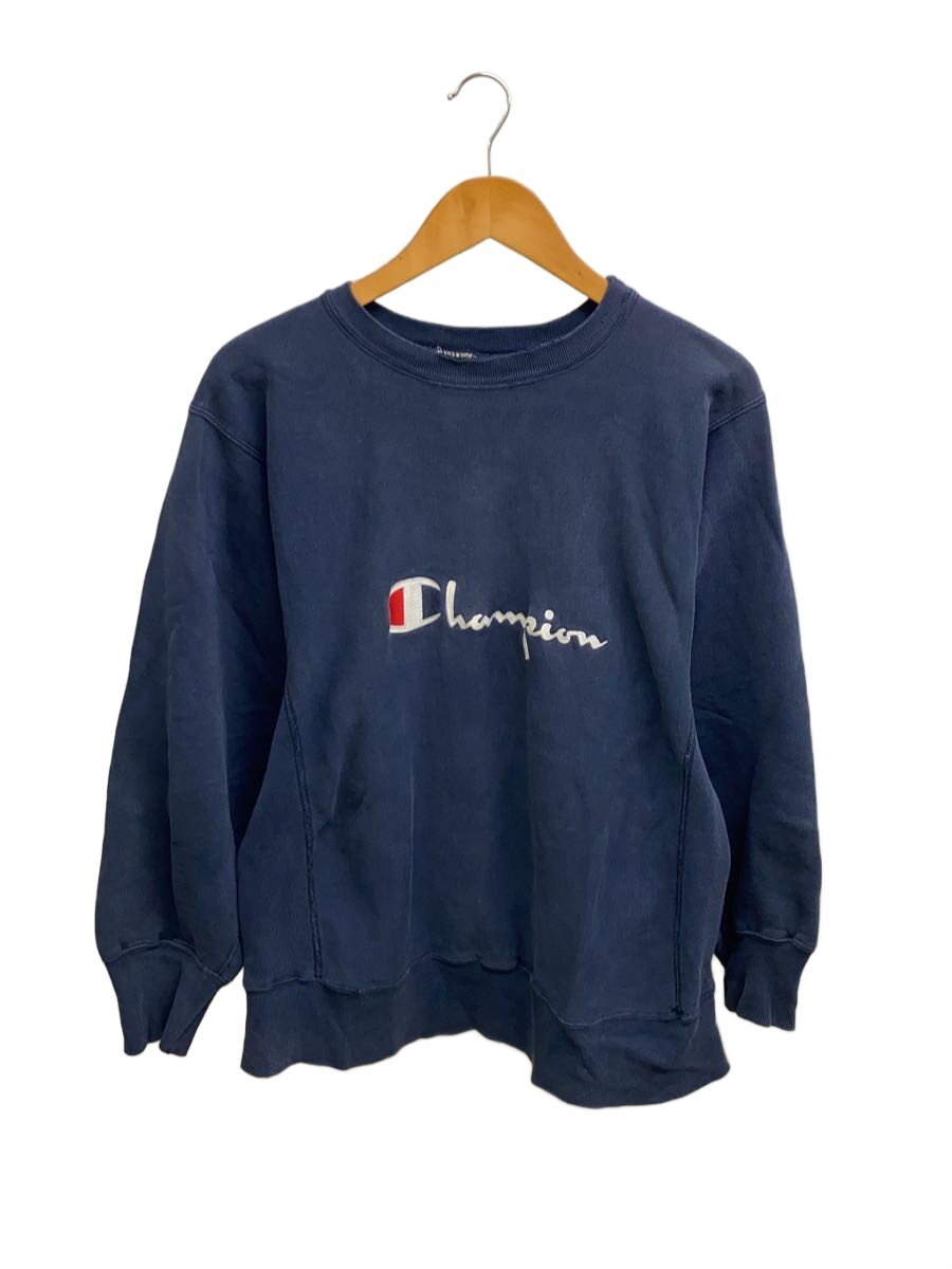 【中古】Champion◆REVERSEWEAVE/80s/トリコタグ/USA製/状態考慮/スウェット/L/コットン/NVY//【メンズウェア】