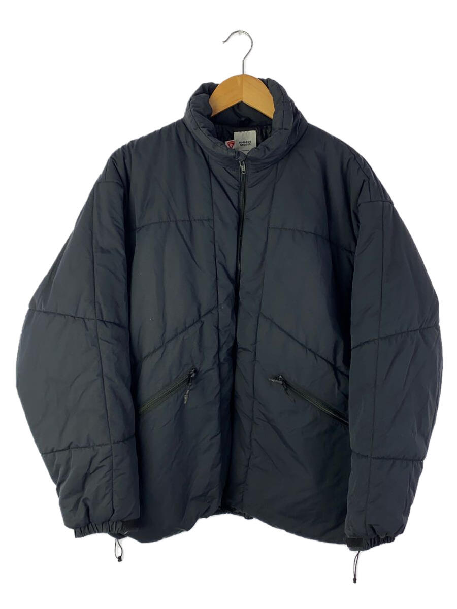 【中古】BAMBOO SHOOTS◆ランダムキルテッドパファージャケット/22bbbs2203015/ダウンジャケット/L/ナイロン/NVY【メンズウェア】