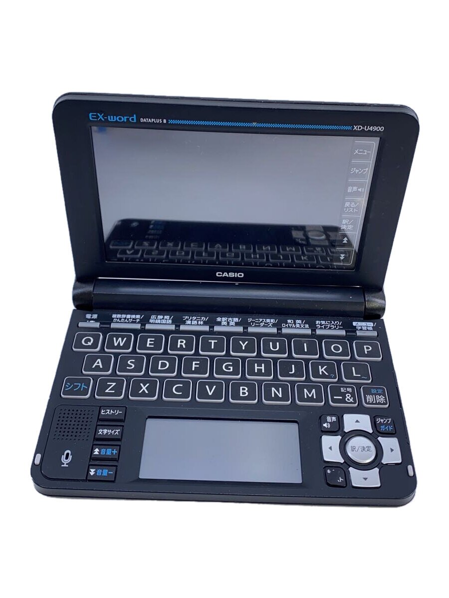 【中古】CASIO◆電子辞書 エクスワード XD-U4900BK [ブラック]//【家電・ビジュアル・オーディオ】