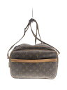 【中古】LOUIS VUITTON◆リポーターPM_モノグラム・キャンバス_BRW/PVC/BRW【バッグ】