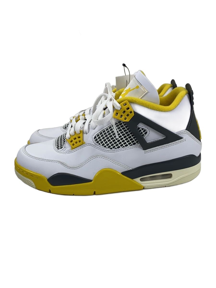 NIKE◆AIR JORDAN 4/ハイカットスニーカー/28.5cm/WHT/AQ9129-101